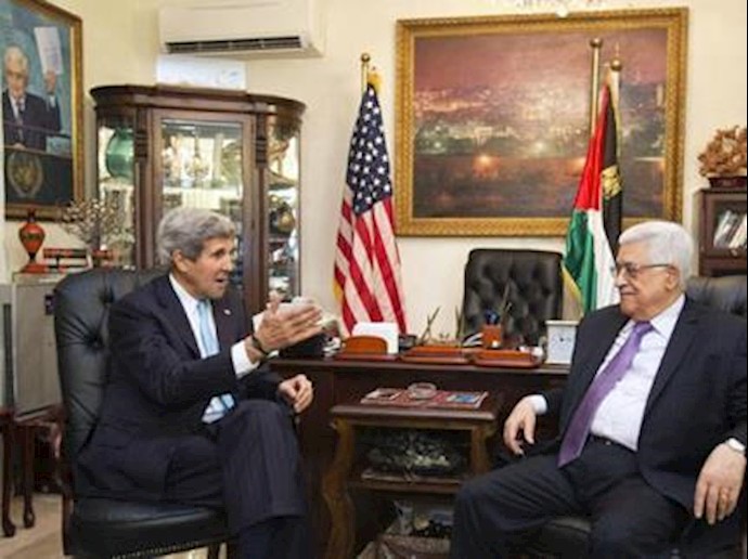  'US Secretary of State John Kerry will and Palestinian President Mahmoud Abbas'