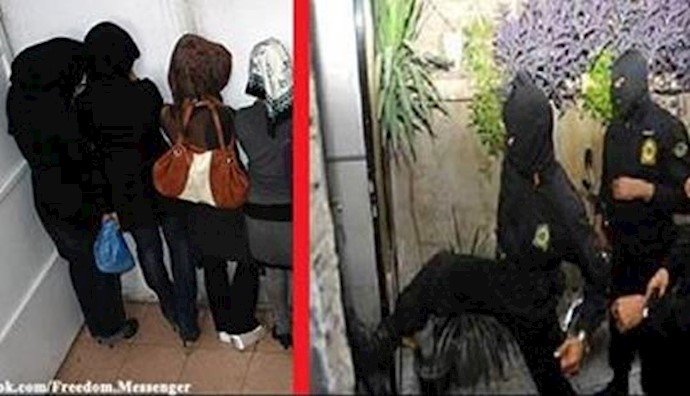 Arrest of 18 female & 34 male Iranians after mullahs’ forces attack party