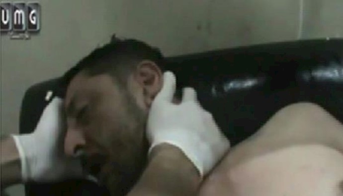 Syria video shows chlorine gas floating in streets: activists