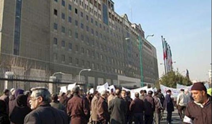  'Protesting workers in Iran [File Photo]'