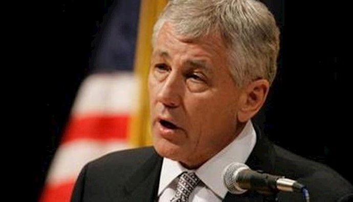  'US Secretary of Defense Chuck Hagel'