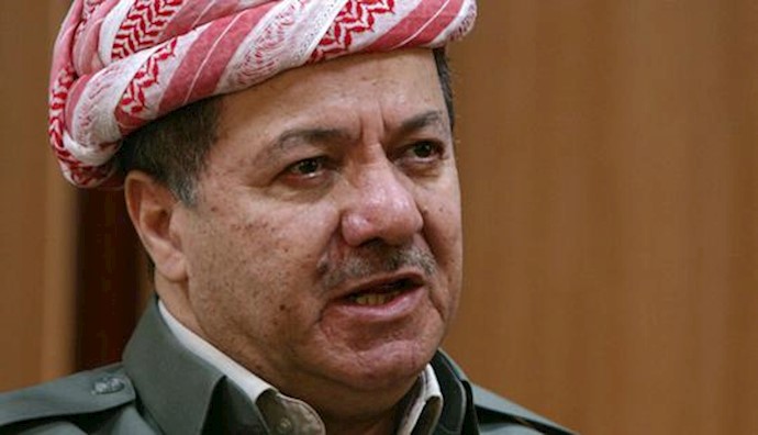  'The president of Iraq’s Kurdistan Region, Massoud Barzani'