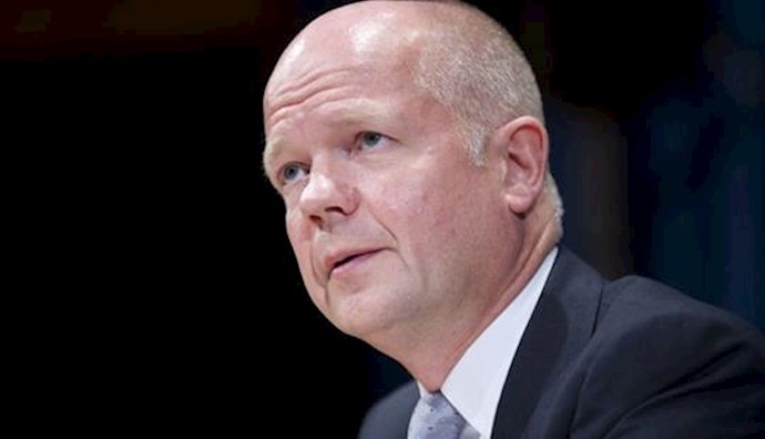 'UK Foreign Minister William Hague'