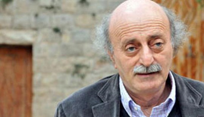  'Walid Jumblatt, President of the Lebanese Progressive Socialist Party'