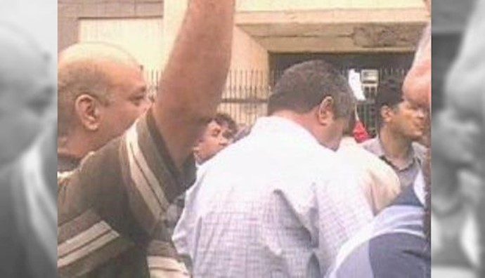  'Protests outside the Iranian regime’s Majlis'