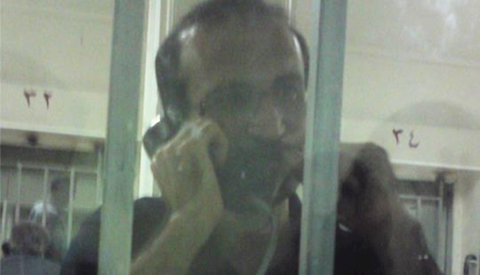  'Gholamreza Khosravi in prison'