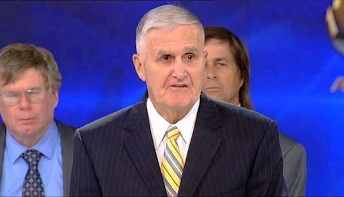 General Hugh Shelton at the Grand gathering in Paris