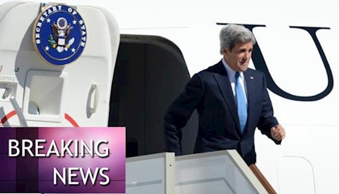 John Kerry enters Baghdad