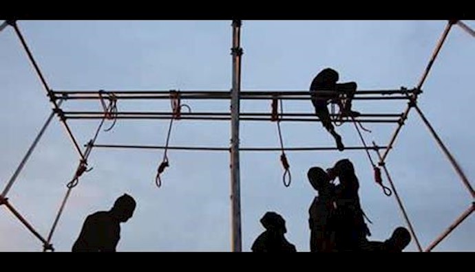 Group execution of 7 prisoners in northern Iran