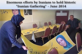 Enormous efforts by Iranians to hold historic “Iranian Gathering” – June 2014