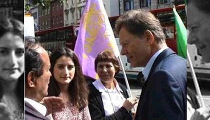  'Hendon MP Matthew Offord with his constituents'