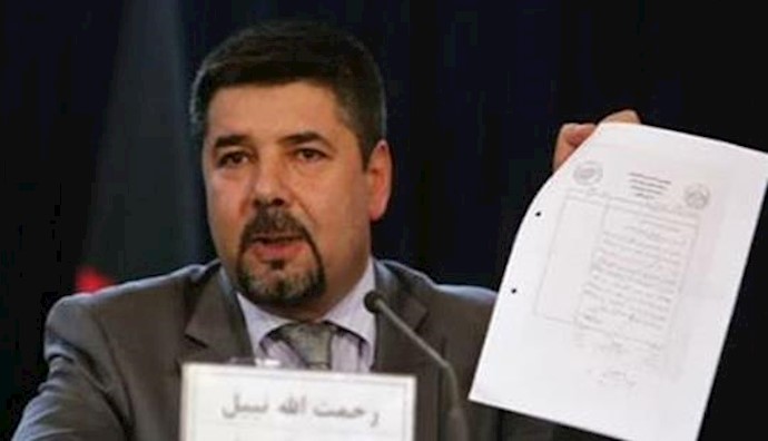  'Afghan National Security Bureau chief Rahmatollah Nabil'
