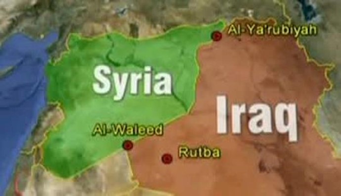  'Iraq-Syria border'