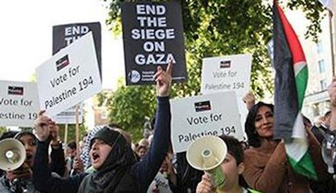  'Pro-Palestine rally'