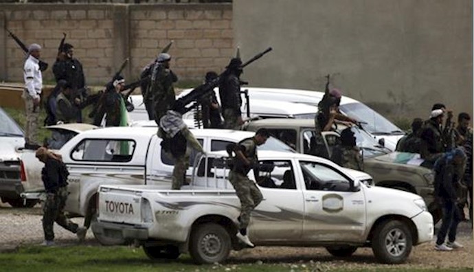 Syrian rebels seizing strategic positions near Damascus