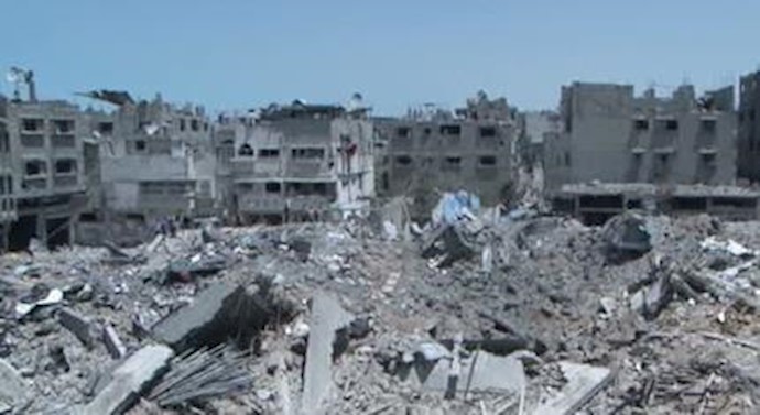  'Destruction caused in Gaza'