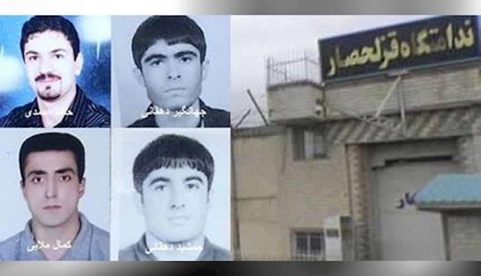  'On hunger strike - 4 Iranian Sunni Kurdish pol prisoners'