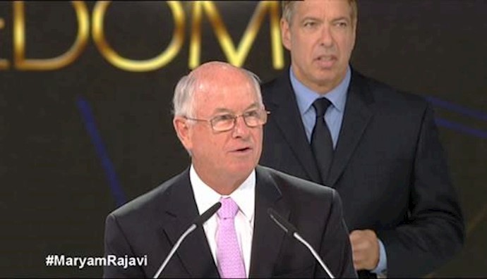 Ambassador Phillip Crowley, former Assistant Secretary of State at the Paris Iranian annual convention