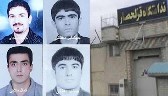  'Hunger strike of 4 Sunni Kurdish political prisoners in Ghezel Hesar Prison, west of Tehran'