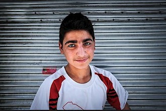 Iran – child laborers in Tehran’s bazaar