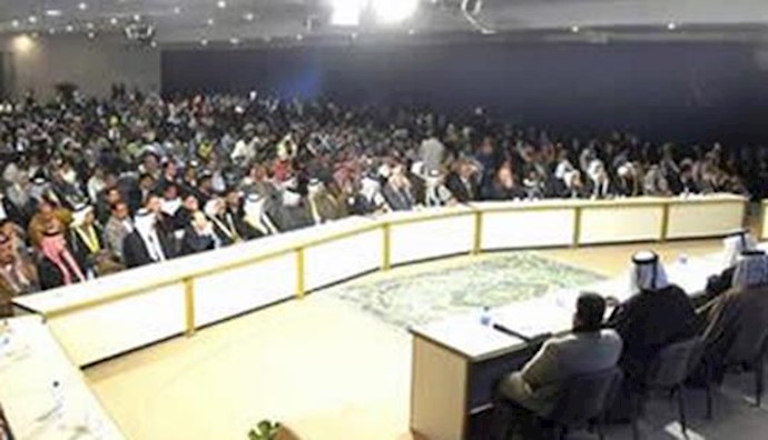  'Iraqi sheikhs gathering in Camp Ashraf [File Photo]'