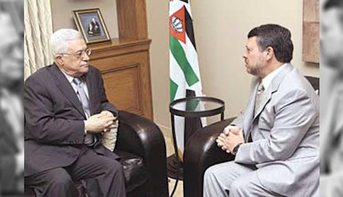  'Palestinian President Mahmoud Abbas – Jordan King Abdullah II'