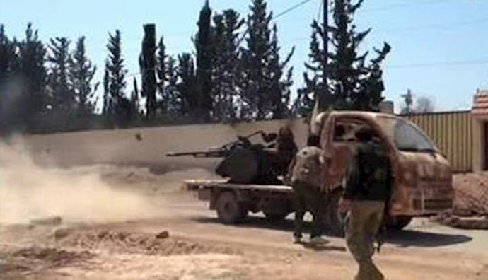 Syria rebels take control over 4 Assad forces position near Damascus