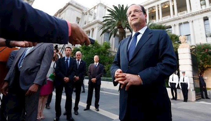  'French President Francois Hollande'