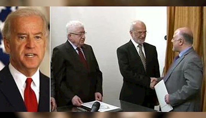  'US Vice President Joe Biden supports Iraq new president & nomination of new premier Haider al-Ibadi'