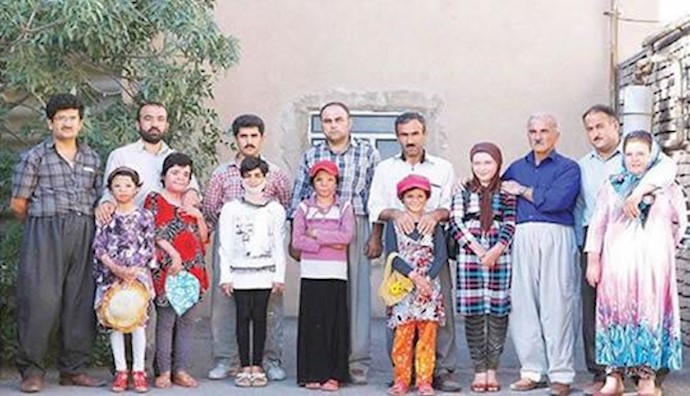  'Injured Kurdish school girls of Piranshahr, western Iran'