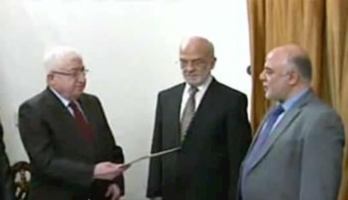 Newly elected President Foad Masoom has appointed a new Prime Minister. It is Haidar al-Abadi, a Shiite politician.