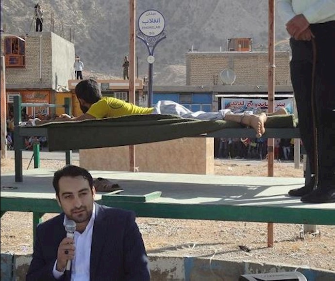 Iran – Photos: Man flogged 70 times in public for ‘disturbing public order’