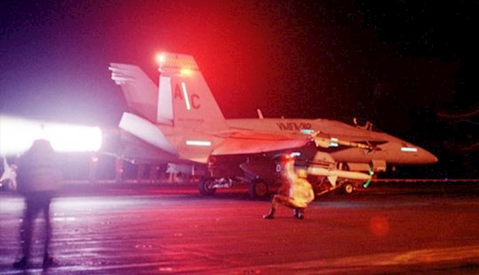  'US F-18 fighter jets'