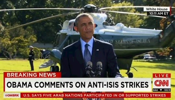US President Barack Obama’s comments on anti-ISIS strikes