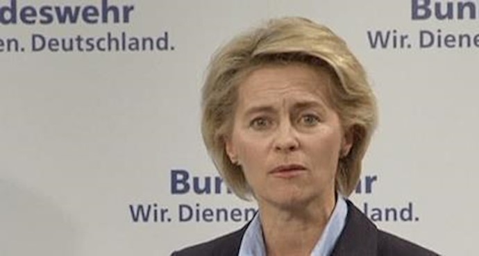  'German Defence Minister Ursula von der Leyen'