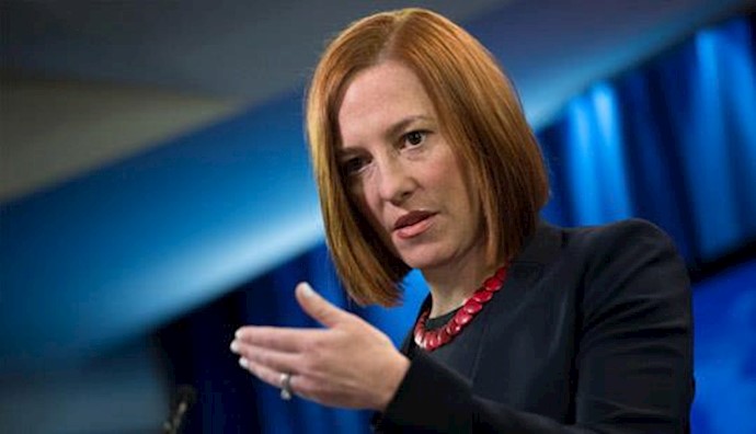  'US State Department spokeswoman Jen Psaki'