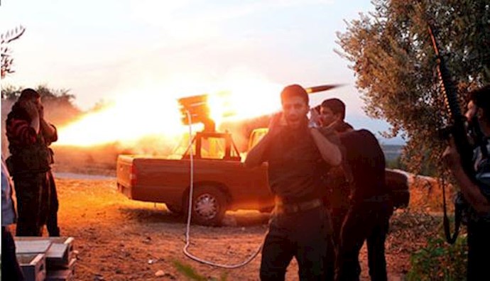 ISIS retreats in the face of attacks by Syria rebels