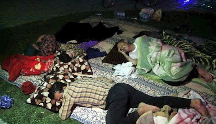 Earthquake stricken village deprived of any aid by Iranian regime