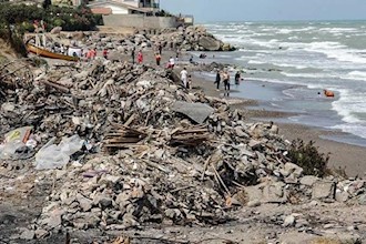 Northern beach becomes trash dump in Iran under Rouhani