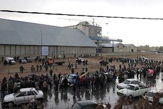 The horrendous scene of public hanging in front of the eyes of dozens including horrified children and women