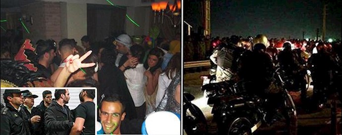Tehran: Police raided a New Year celebration