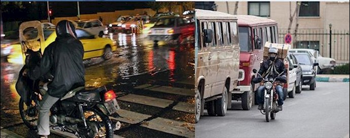 Tehran: Scuffle between police and a group of bike riders forced the police to retreat