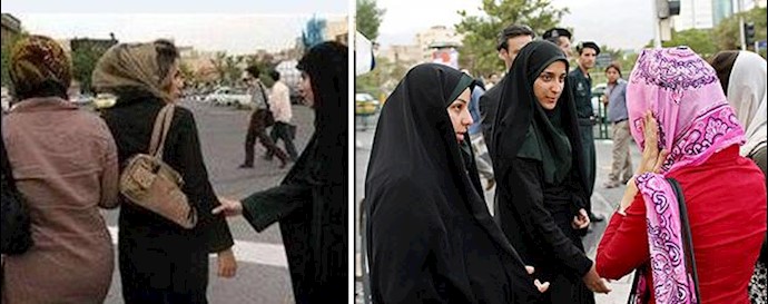 Iranian security forces backed down facing a stiff resistance from brave young women