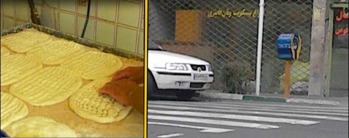 Bakers clash with oppressive agents in Tehran-West area