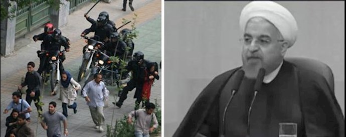 Iranian regime president Rouhani defends crackdown of the 2009 uprising