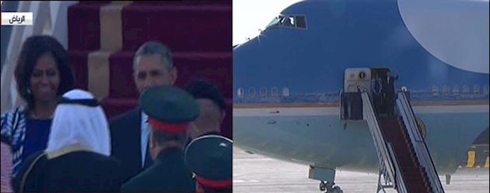  'US President Barack Obama in Saudi Arabia'