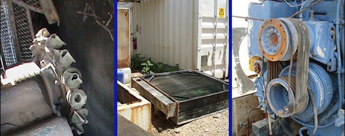  'Camp Liberty residents are denied parts to repair their worn out generators'