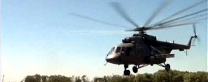  'Russian choppers attack Syria opposition'