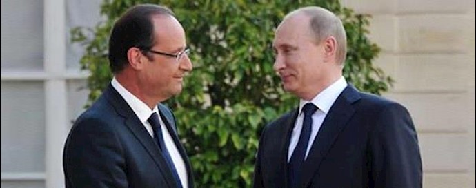 Hollande and Putin face off over Syria in Paris talks