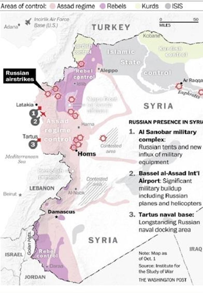Syrian people rally against Russian aggression